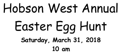 2018 Easter Egg Hunt